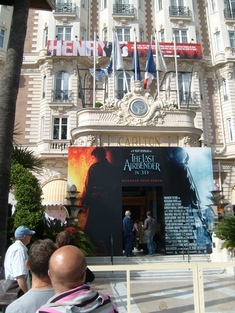The Carlton Hotel in Cannes.